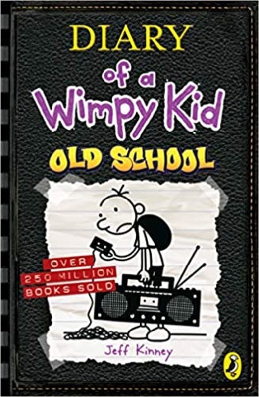 Book cover for "Old School" by Jeff Kinney