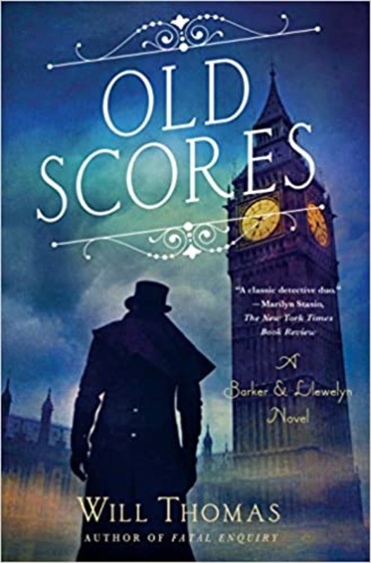 Book cover for "Old Scores" by Will Thomas