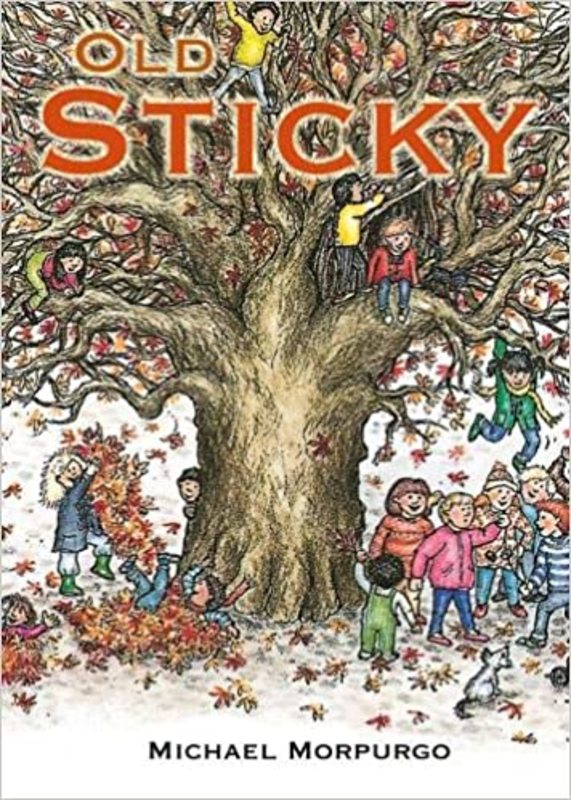 Book cover for "Old Sticky" by Michael Morpurgo