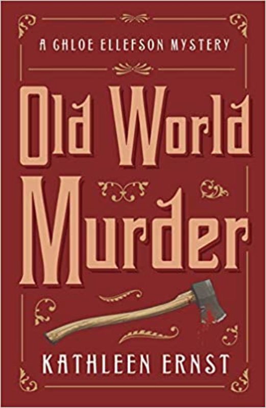 Book cover for "Old World Murder" by Kathleen Ernst