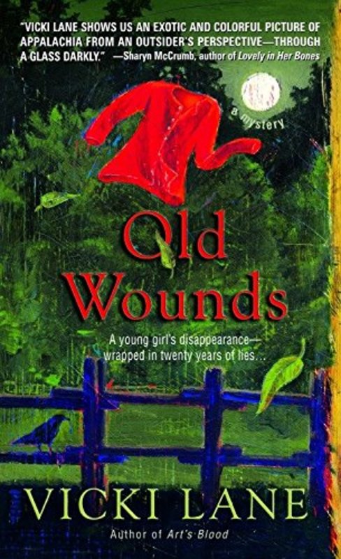 Book cover for "Old Wounds" by Vicki Lane
