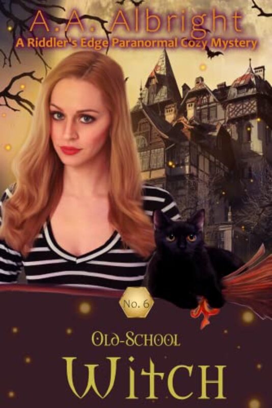 Book cover for "Old-School Witch" by AA Albright