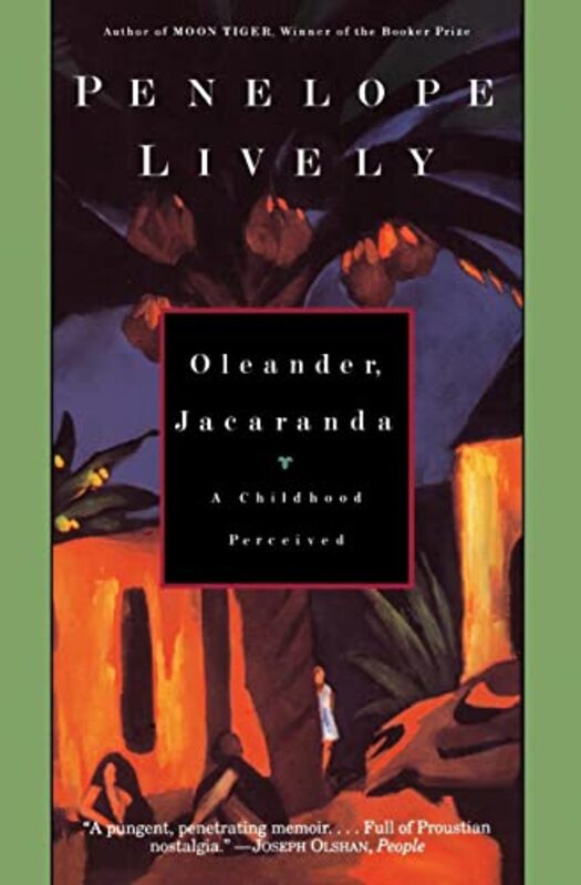 Book cover for "Oleander, Jacaranda" by Penelope Lively