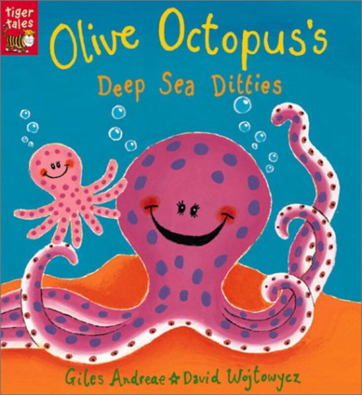 Book cover for "Olive Octopus's Deep Sea Ditties" by Giles Andreae