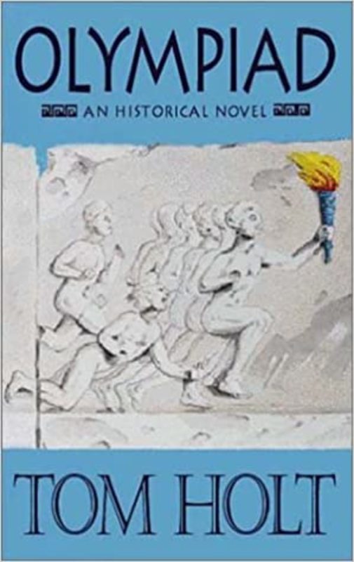 Book cover for "Olympiad" by Tom Holt