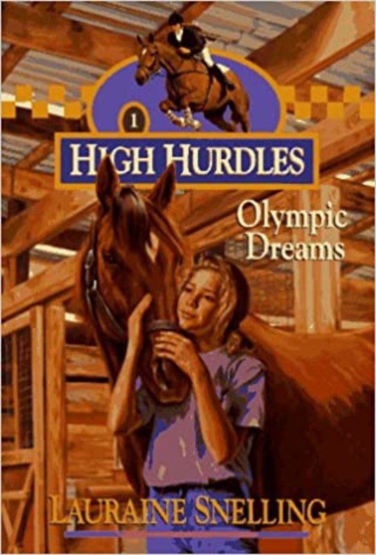 Book cover for "Olympic Dreams" by Lauraine Snelling