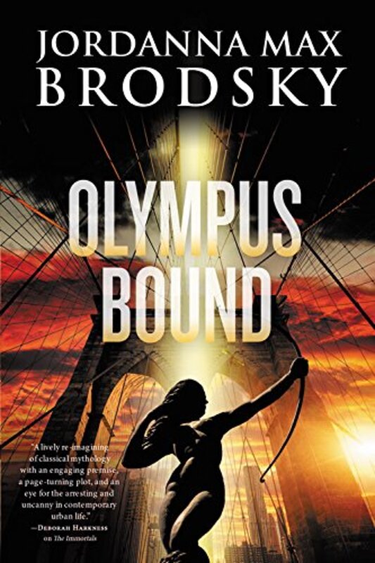 Book cover for "Olympus Bound" by Jordanna Max Brodsky