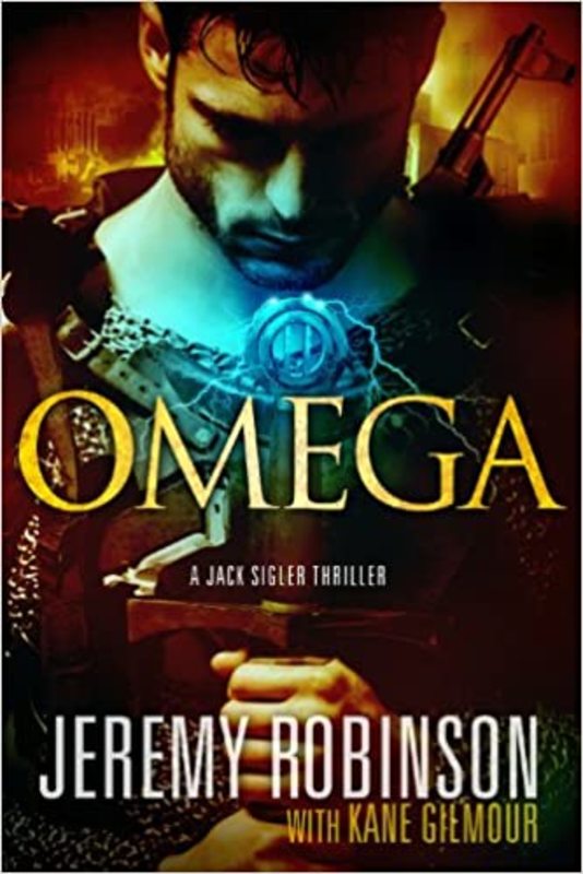 Book cover for "Omega" by Jeremy Robinson