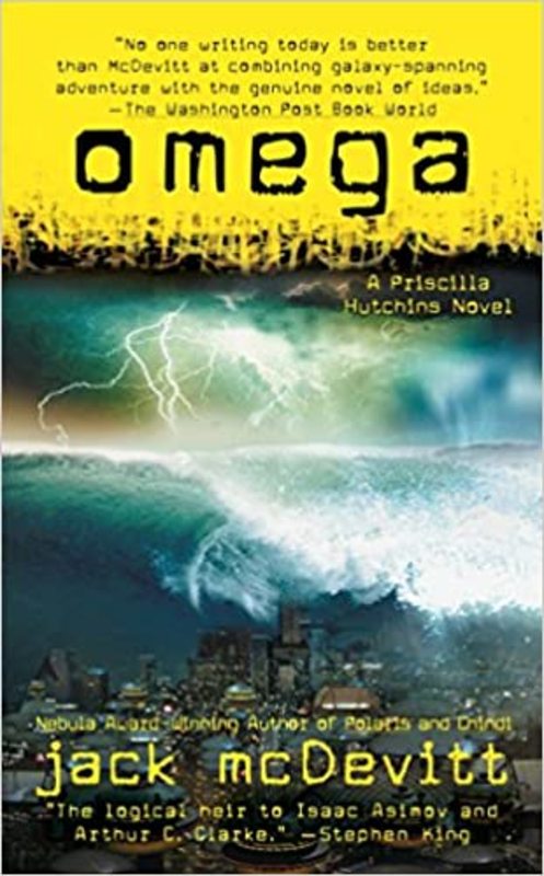 Book cover for "Omega" by Jack McDevitt