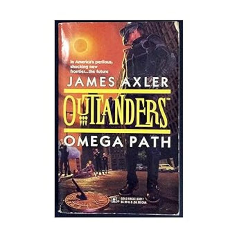 Book cover for "Omega Path" by James Axler
