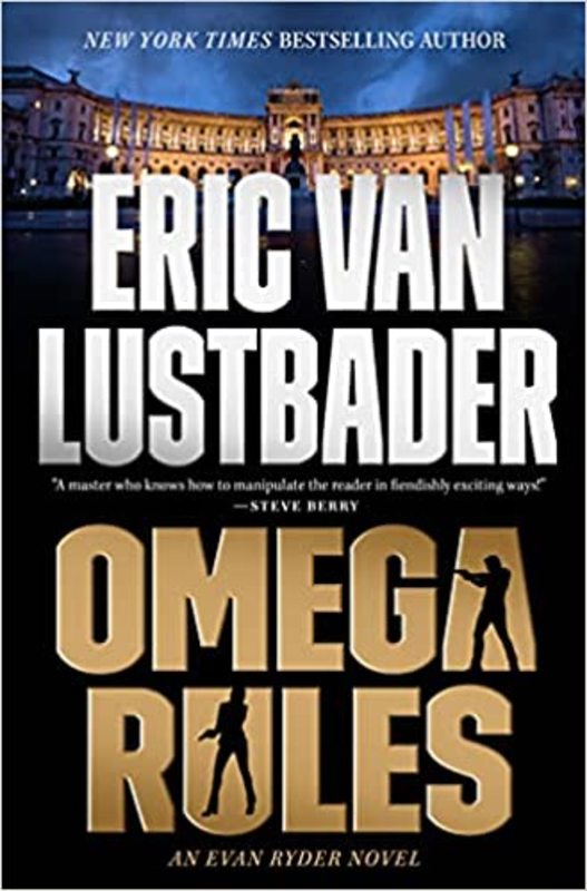 Book cover for "Omega Rules" by Eric Van Lustbader