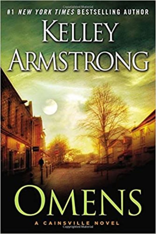 Book cover for "Omens" by Kelley Armstrong