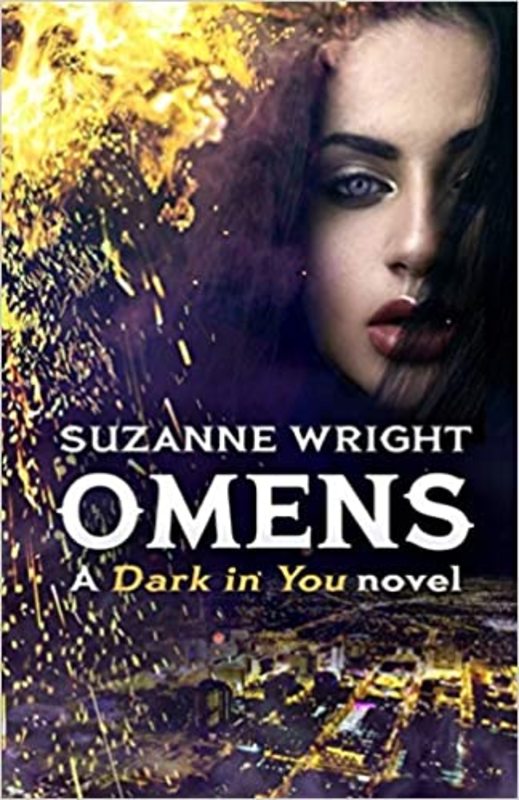 Book cover for "Omens" by Suzanne Wright
