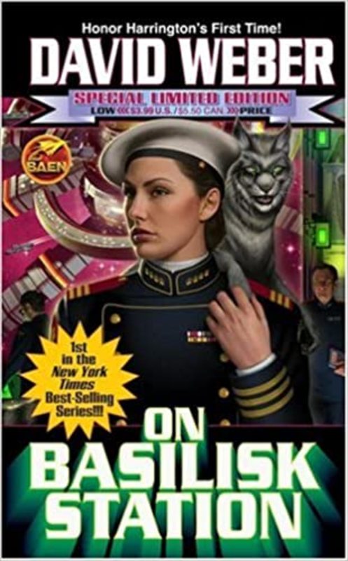 Book cover for "On Basilisk Station" by David Weber