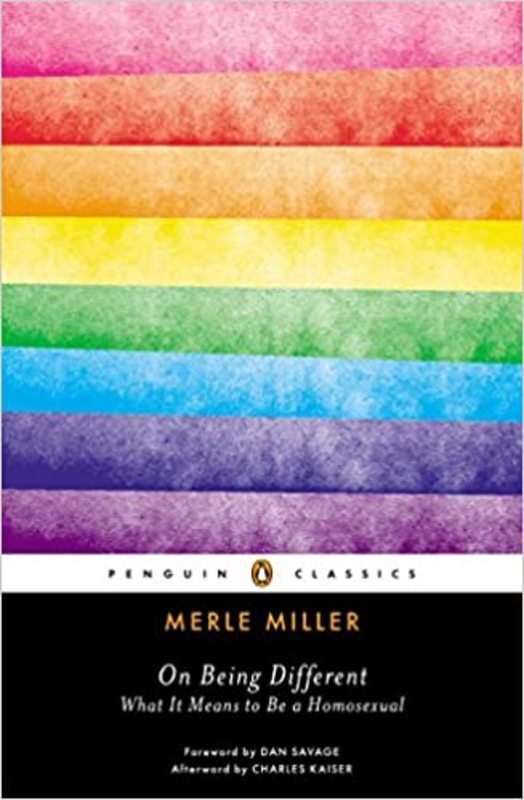 Book cover for "On Being Different" by Merle Miller