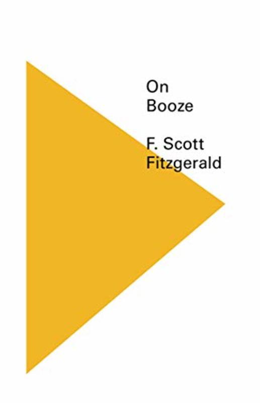 Book cover for "On Booze" by F. Scott Fitzgerald