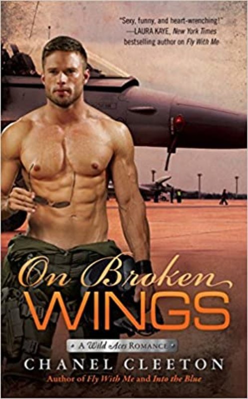 Book cover for "On Broken Wings" by Chanel Cleeton