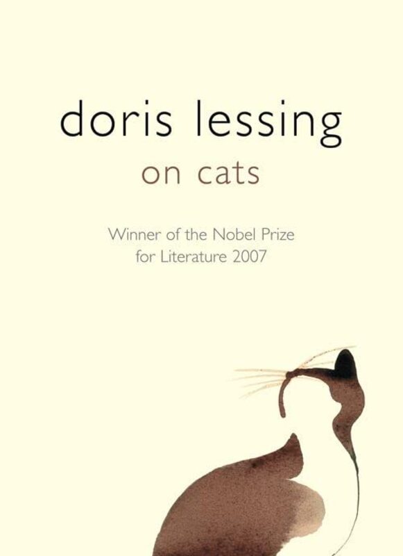 Book cover for "On Cats" by Doris Lessing