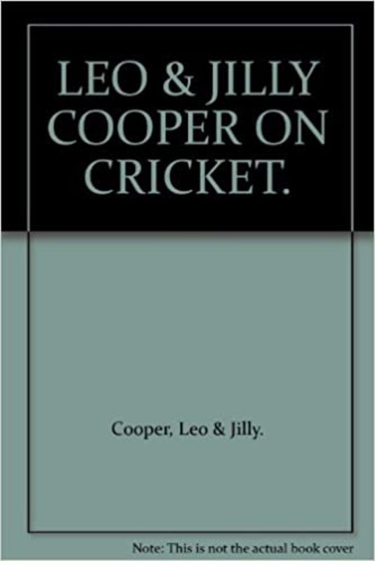 Book cover for "On Cricket" by Jilly Cooper