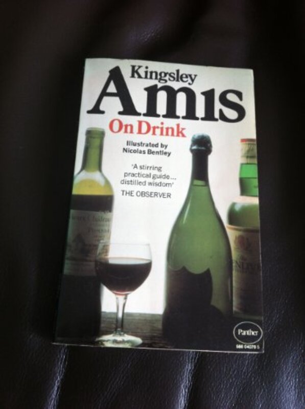 Book cover for "On Drink" by Kingsley Amis