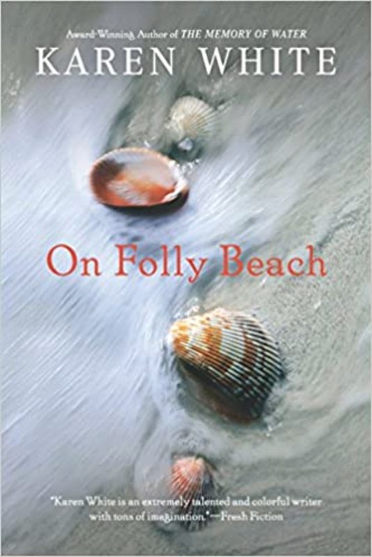 Book cover for "On Folly Beach" by Karen White
