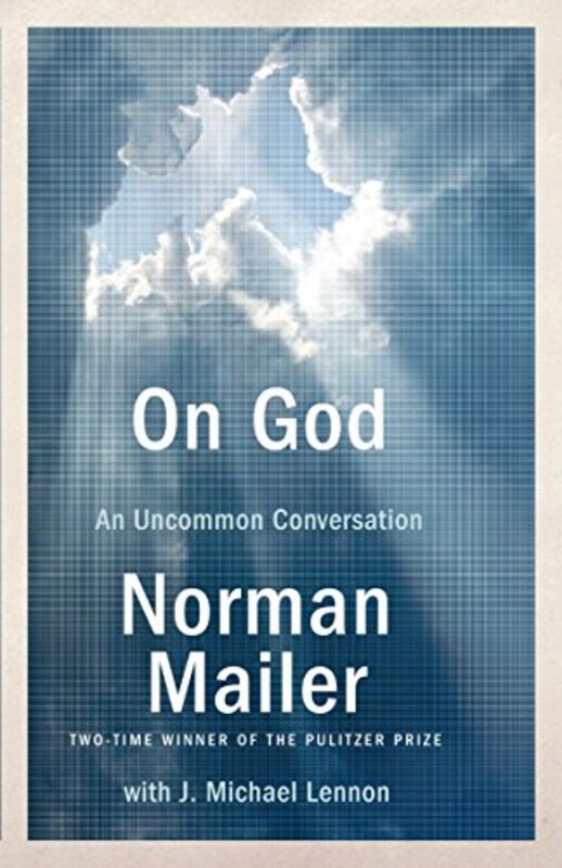 Book cover for "On God" by Norman Mailer