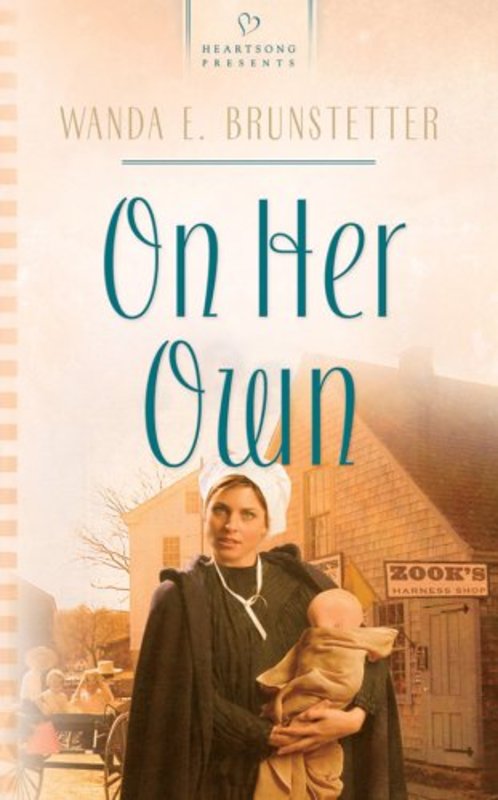 Book cover for "On Her Own" by Wanda E Brunstetter