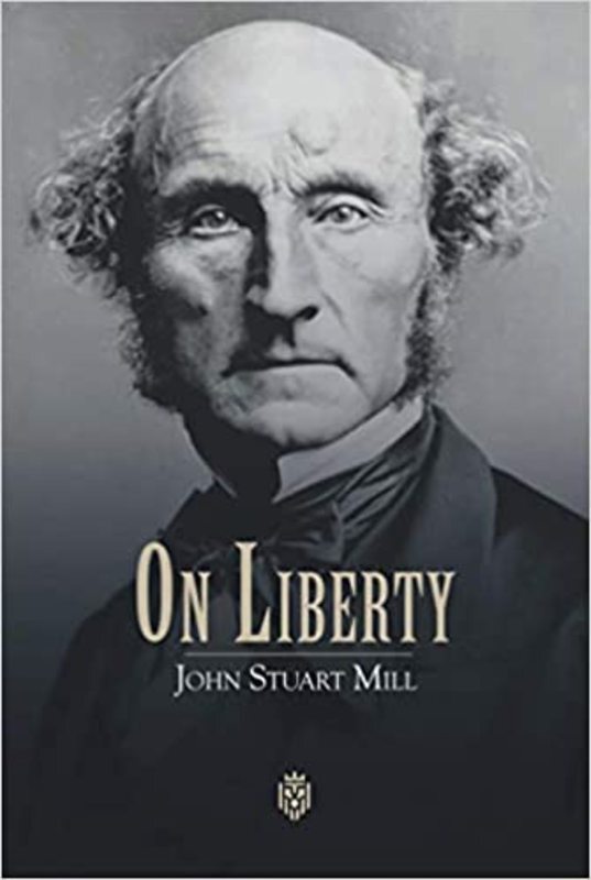 Book cover for "On Liberty" by John Stuart Mill