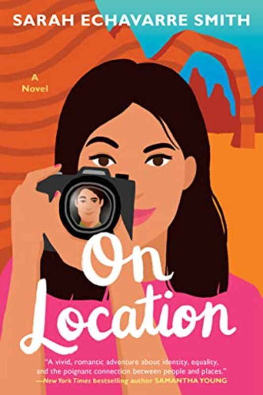 Book cover for "On Location" by Sarah Smith