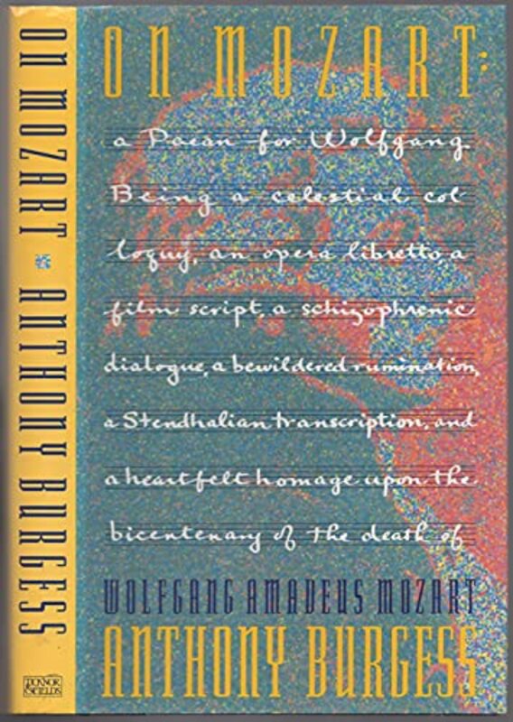 Book cover for "On Mozart" by Anthony Burgess