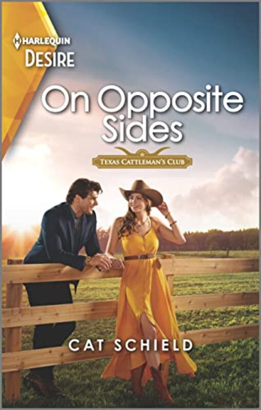 Book cover for "On Opposite Sides" by Cat Schield