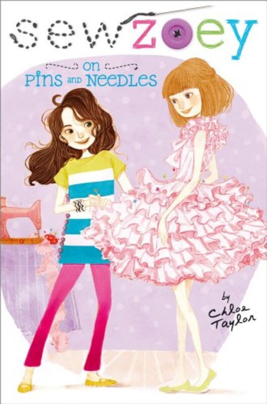 Book cover for "On Pins and Needles" by Chloe Taylor