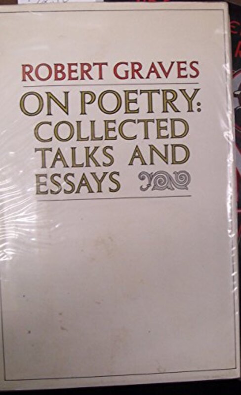 Book cover for "On Poetry" by Robert Graves