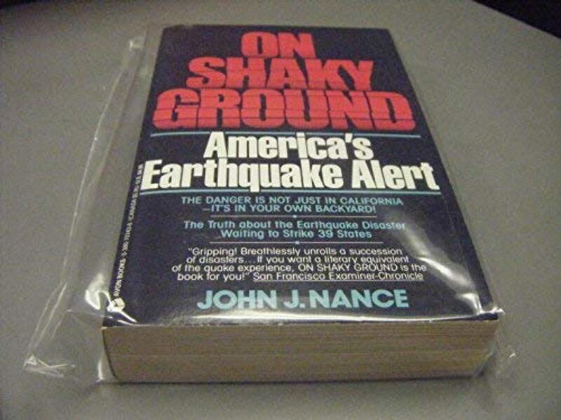 Book cover for "On Shaky Ground" by John J Nance
