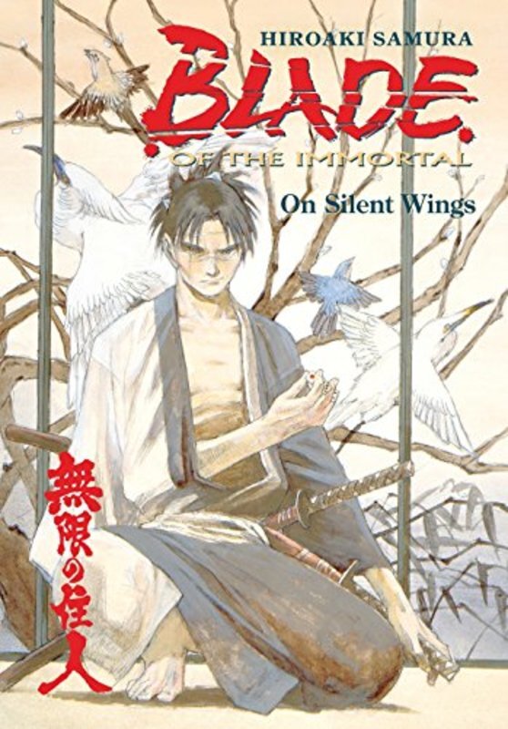 Book cover for "On Silent Wings" by Hiroaki Samura