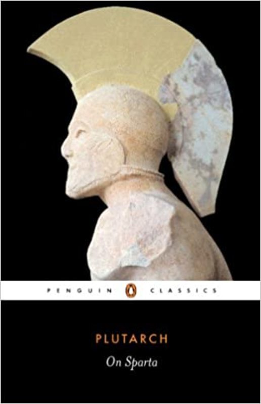 Book cover for "On Sparta" by Plutarch
