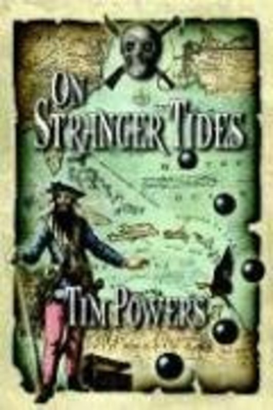 Book cover for "On Stranger Tides" by Tim Powers