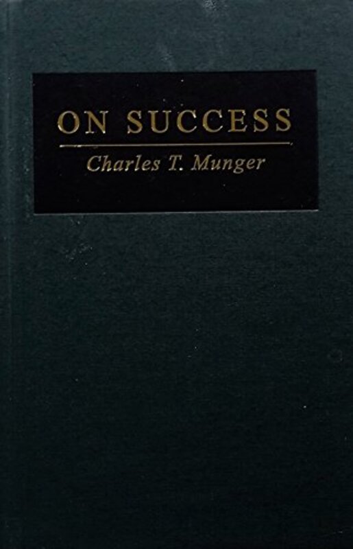 Book cover for "On Success"