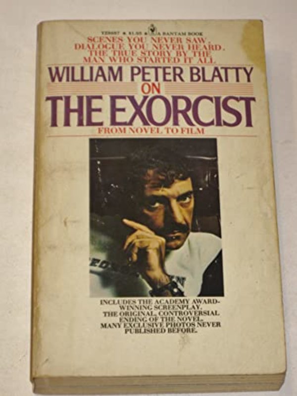 Book cover for "On The Exorcist" by William Peter Blatty