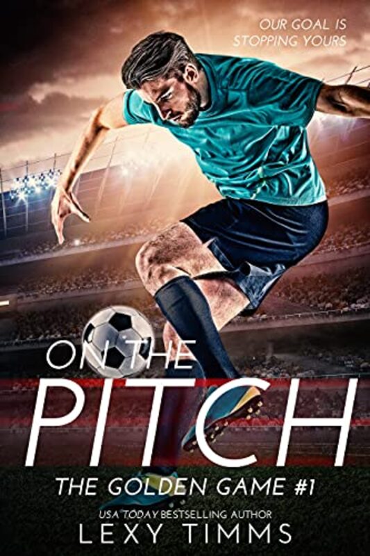 Book cover for "On The Pitch" by Lexy Timms