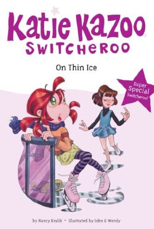 Book cover for "On Thin Ice" by Nancy Krulik