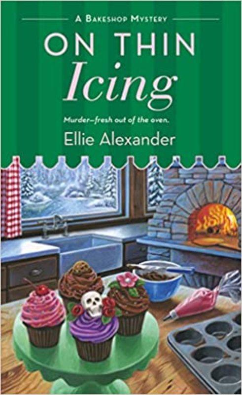Book cover for "On Thin Icing" by Kate Dyer Seeley
