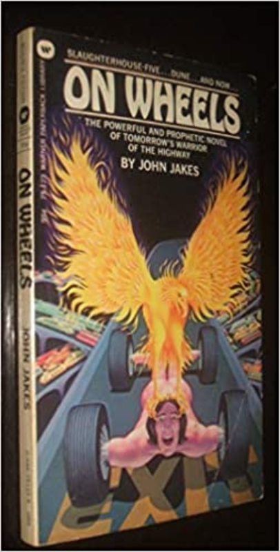 Book cover for "On Wheels" by John Jakes