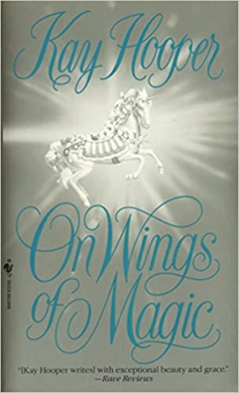 Book cover for "On Wings of Magic" by Kay Hooper