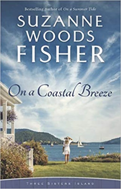 Book cover for "On a Coastal Breeze" by Suzanne Woods Fisher