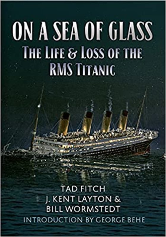 Book cover for "On a Sea of Glass" by Tad Fitch