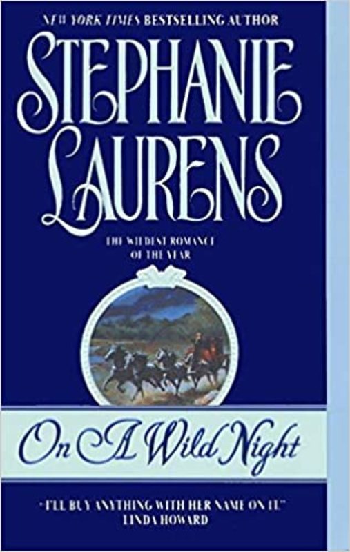 Book cover for "On a Wild Night" by Stephanie Laurens