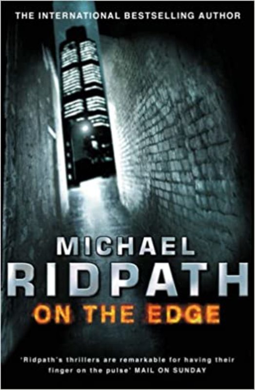 Book cover for "On the Edge" by Michael Ridpath