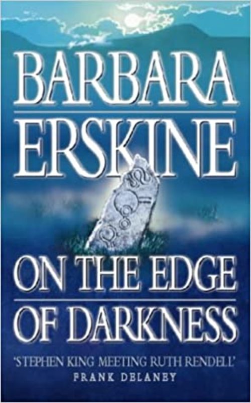 Book cover for "On the Edge of Darkness" by Barbara Erskine