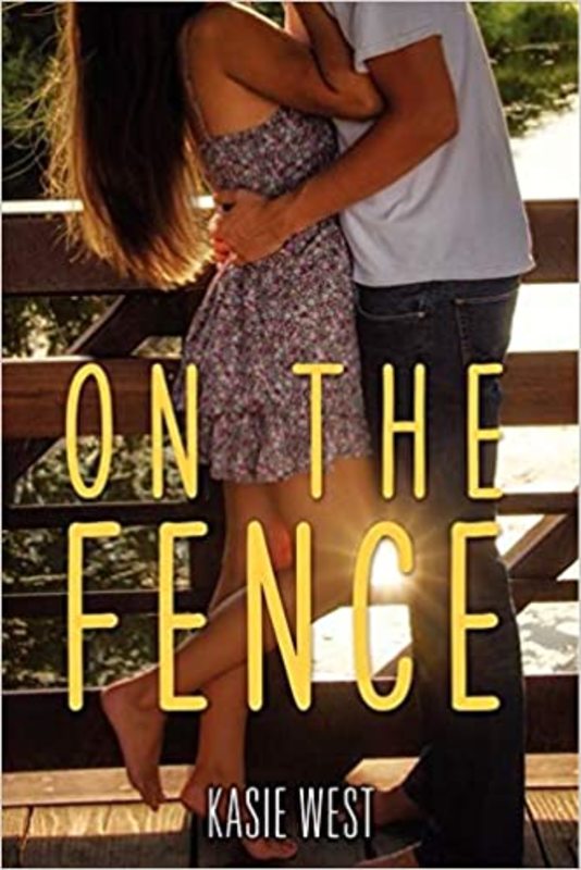 Book cover for "On the Fence" by Kasie West